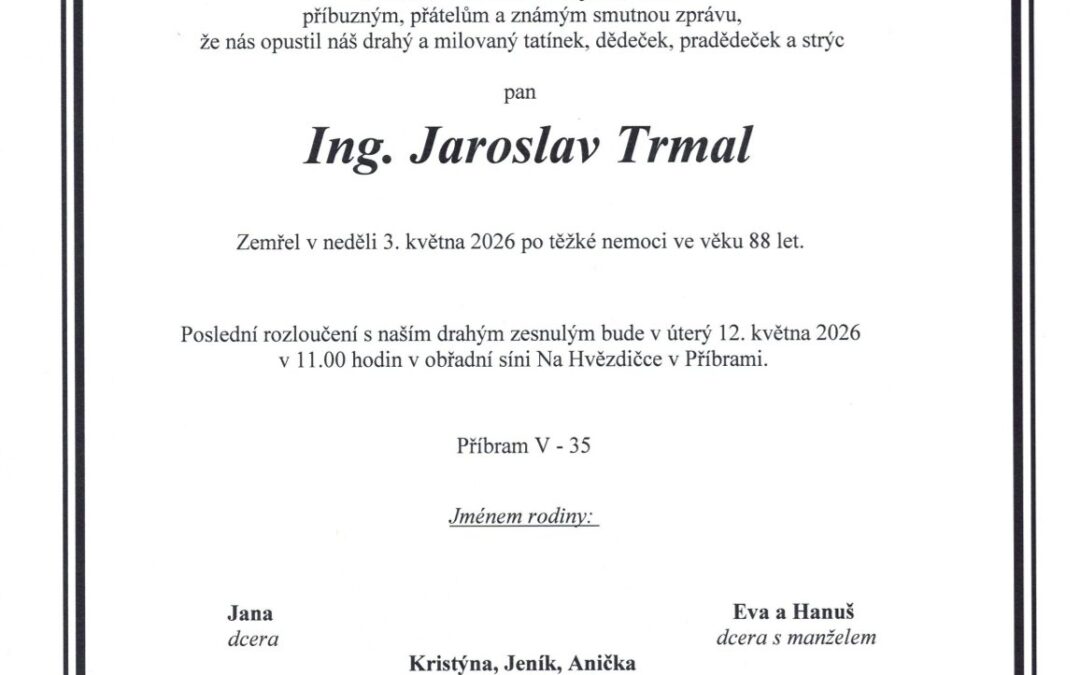 Smutná zpráva